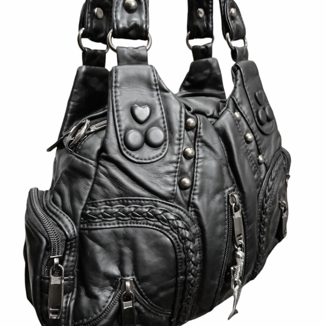 Mermaid skeleton charm handbag