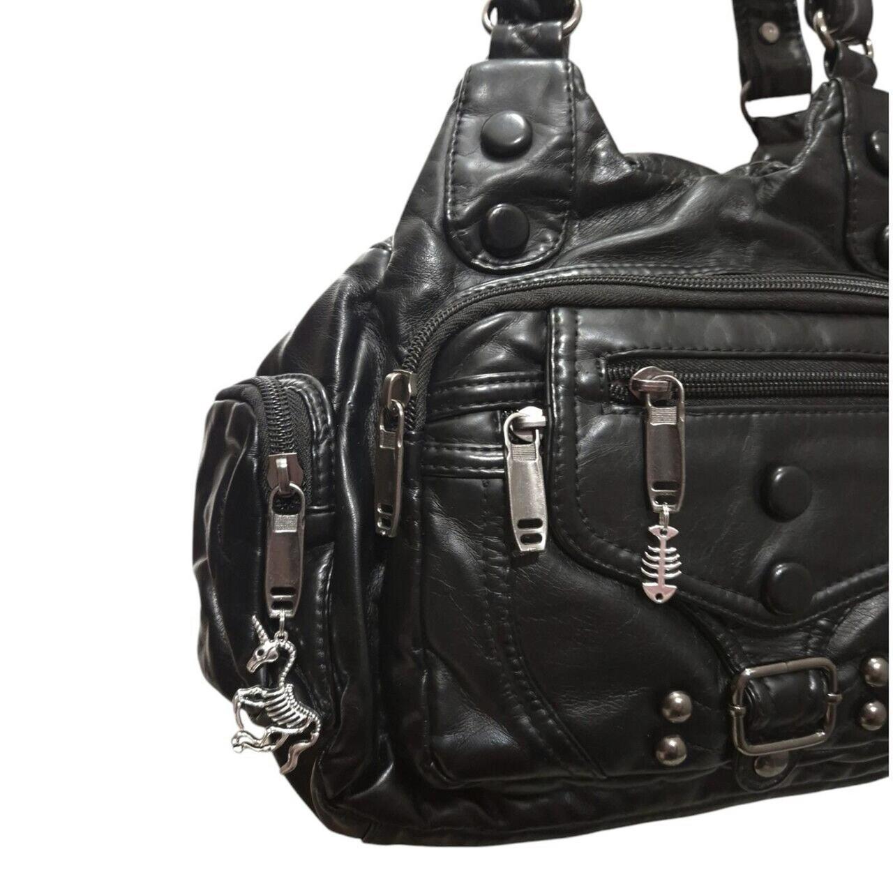 Dead Things triple charm handbag