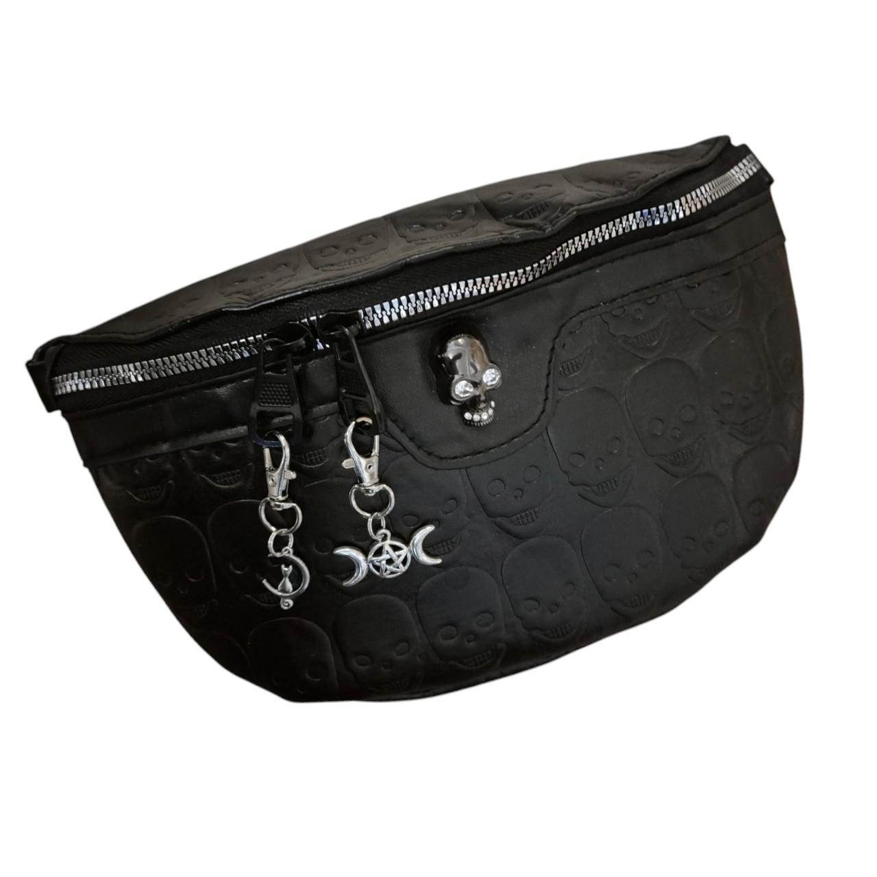 Cat & pentacle double charm bumbag