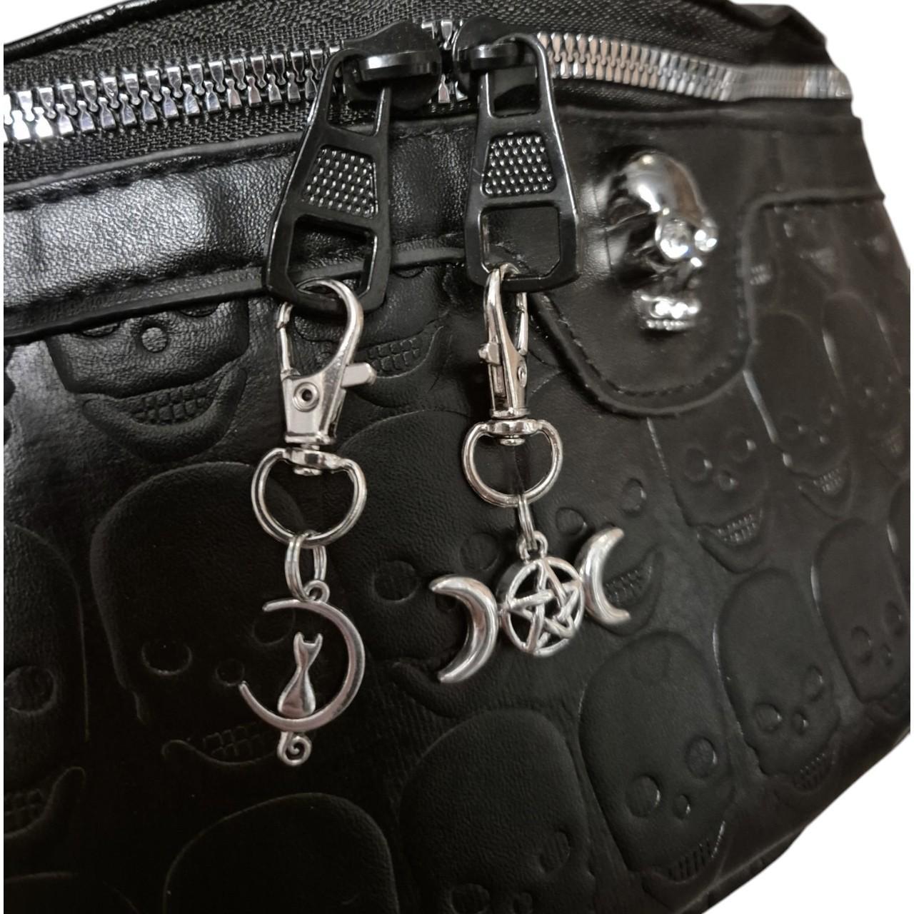 Cat & pentacle double charm bumbag