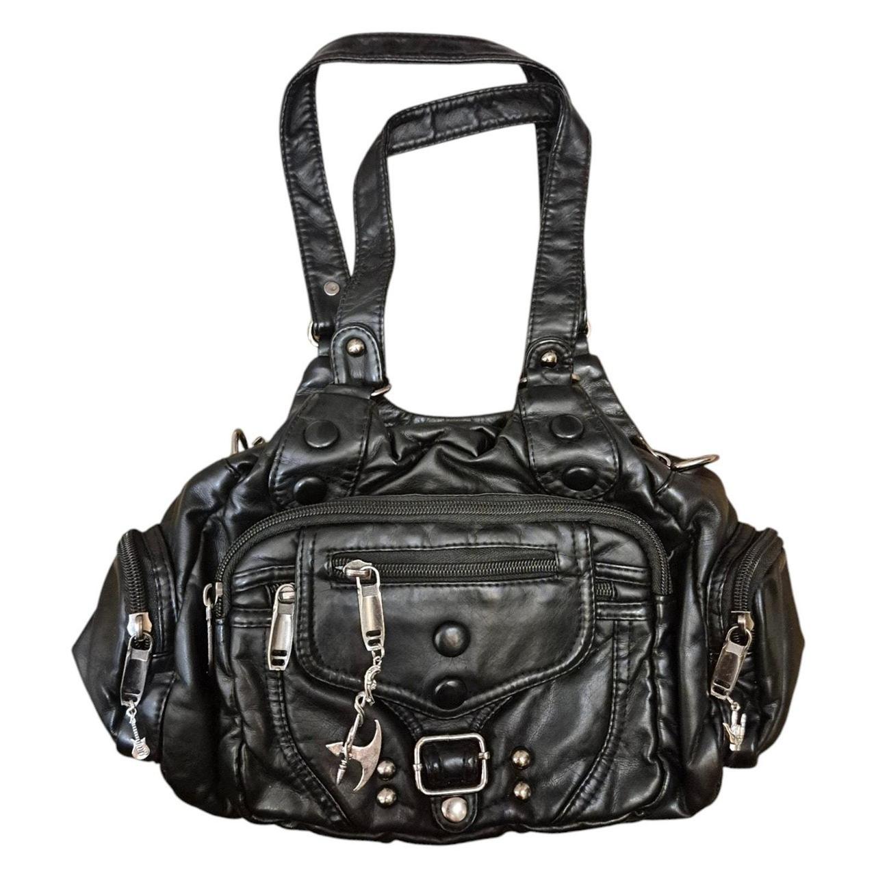 Rock n roll viking charms handbag