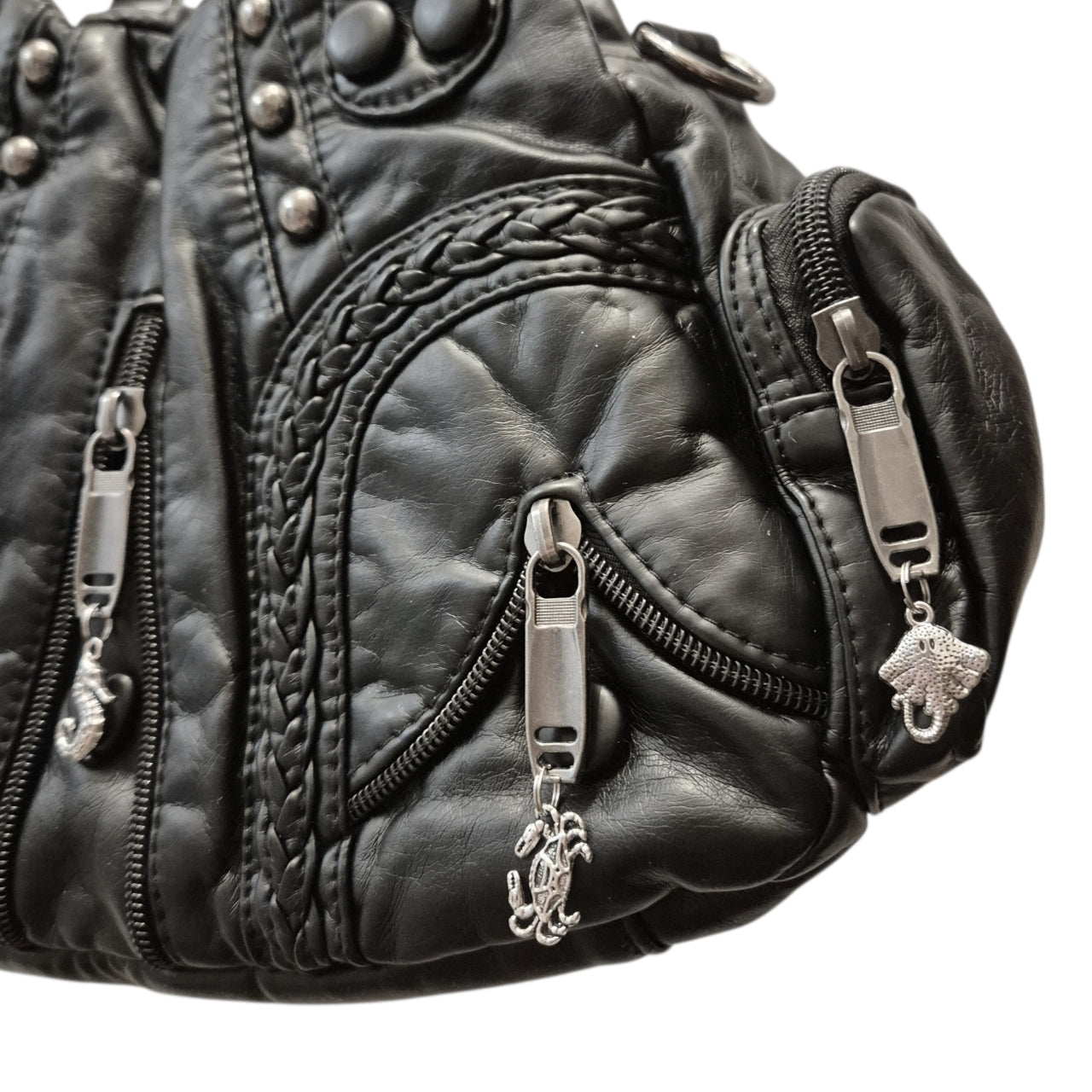 Sea Life 5 Charm Shoulder Bag