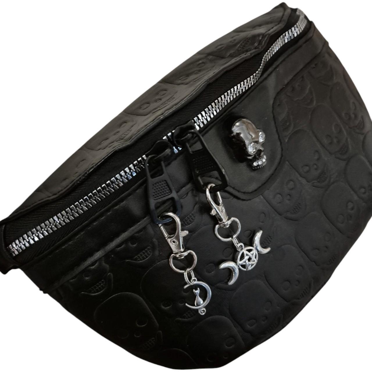 Cat & pentacle double charm bumbag