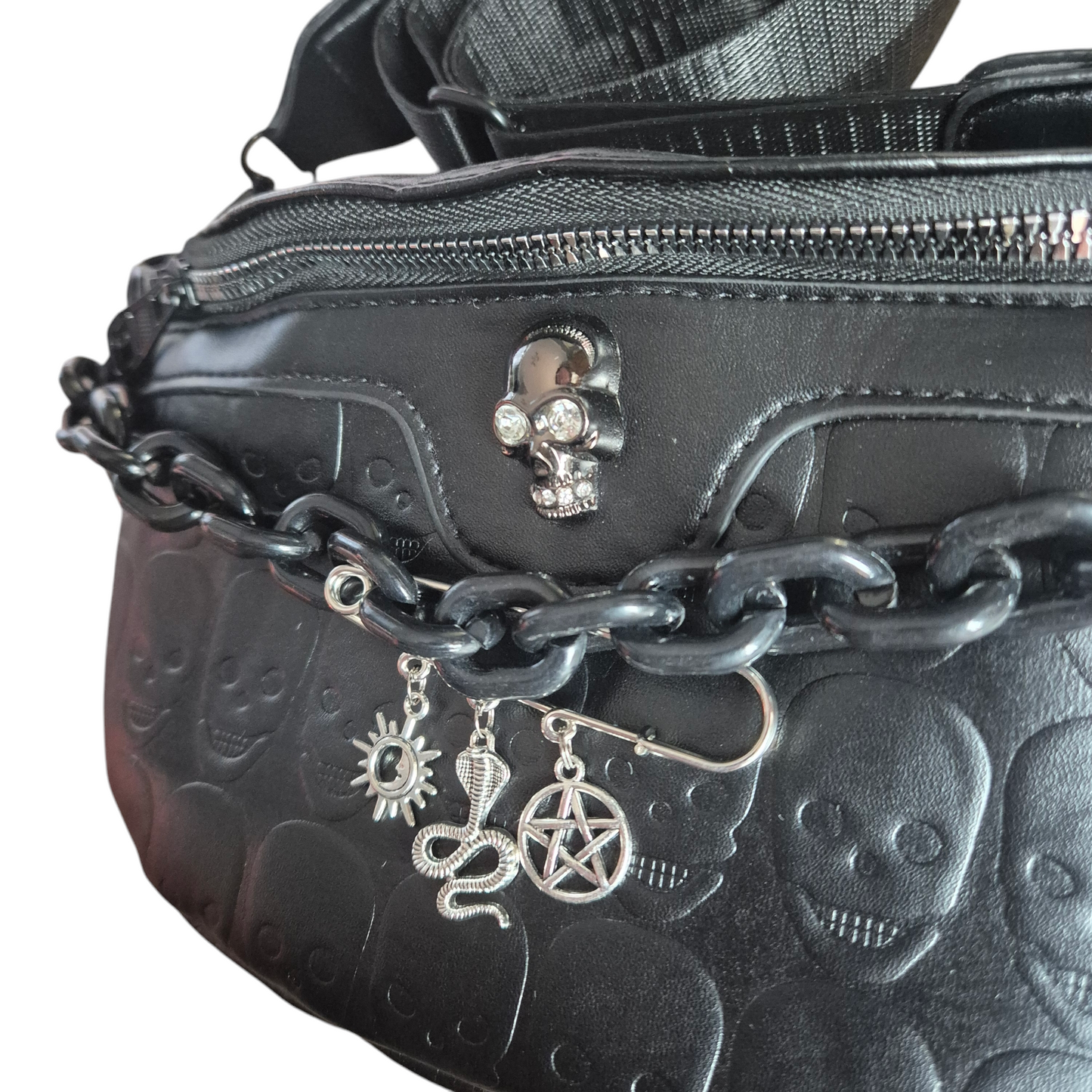 Demonic charm pin bumbag