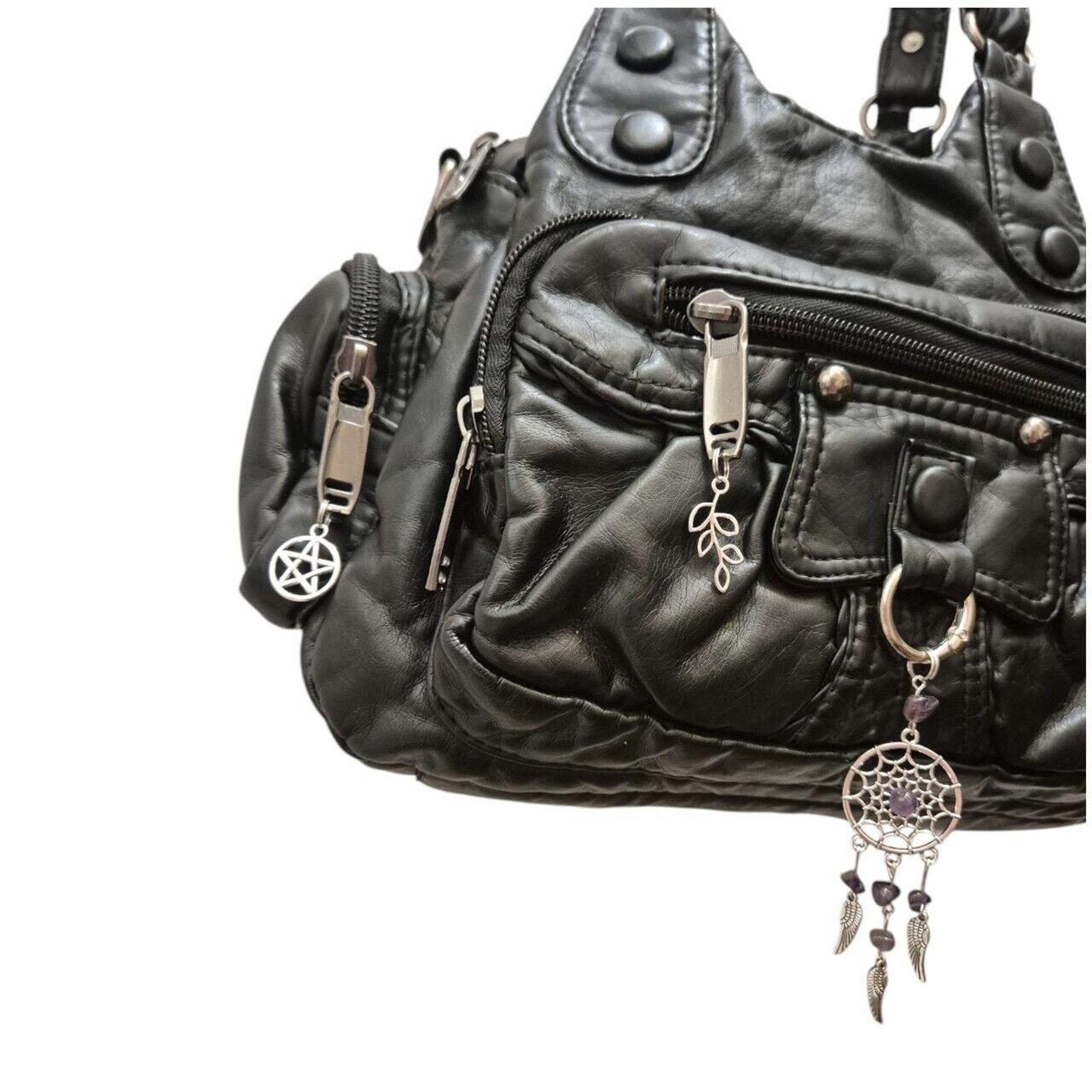 Witchy dreamcatcher charm handbag