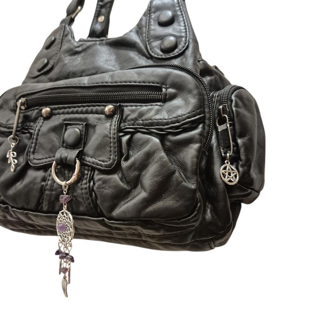 Witchy dreamcatcher charm handbag