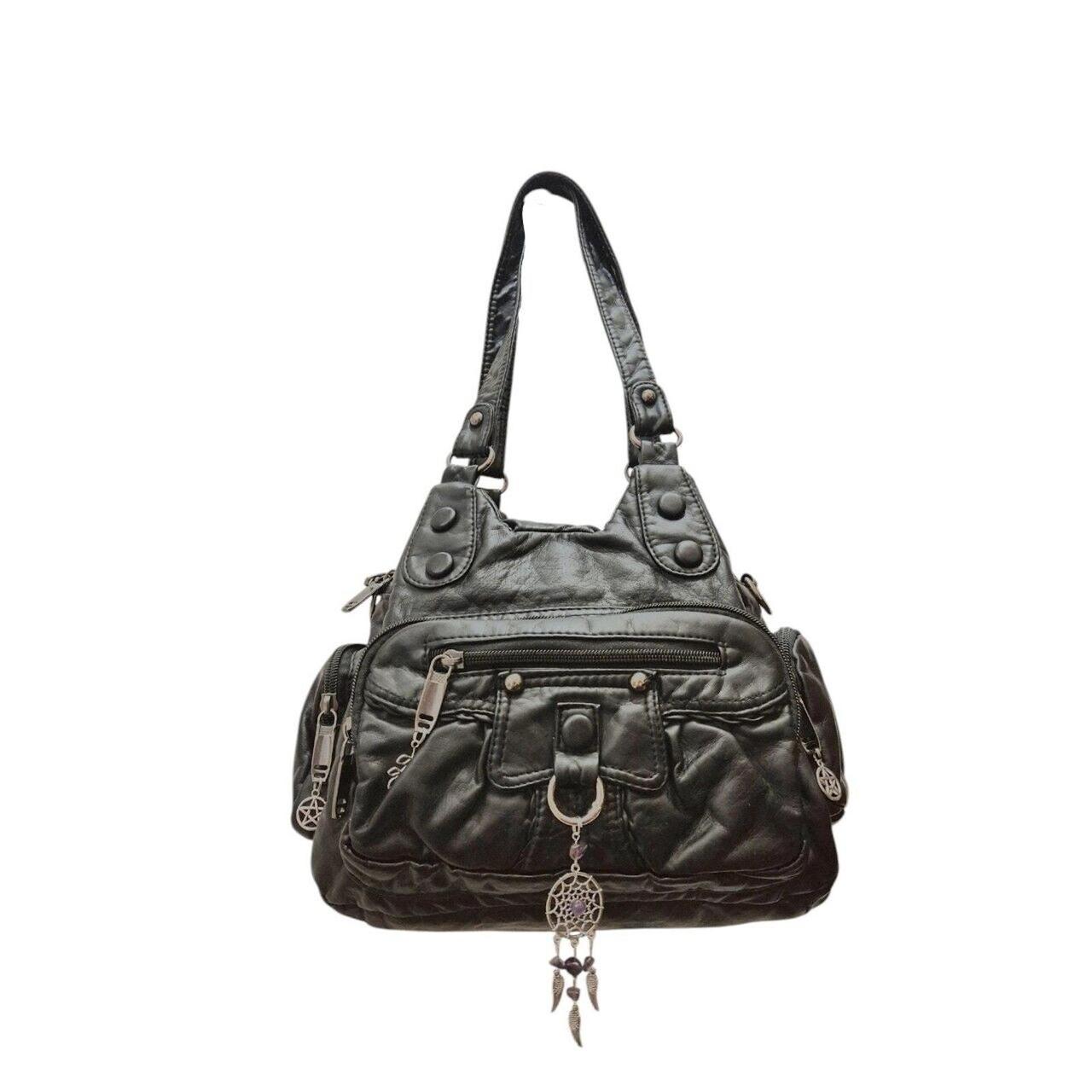 Witchy dreamcatcher charm handbag