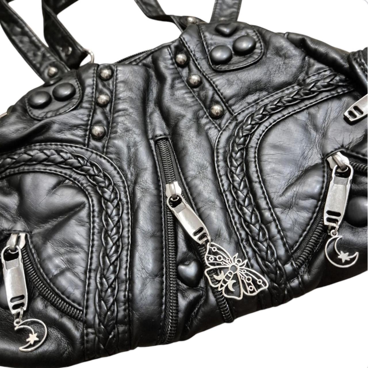 Luna Moth charm handbag