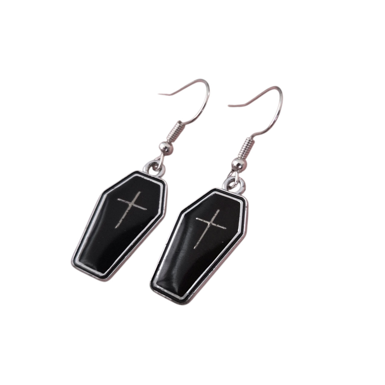 Mystic charm earrings - Coffin cuties edition