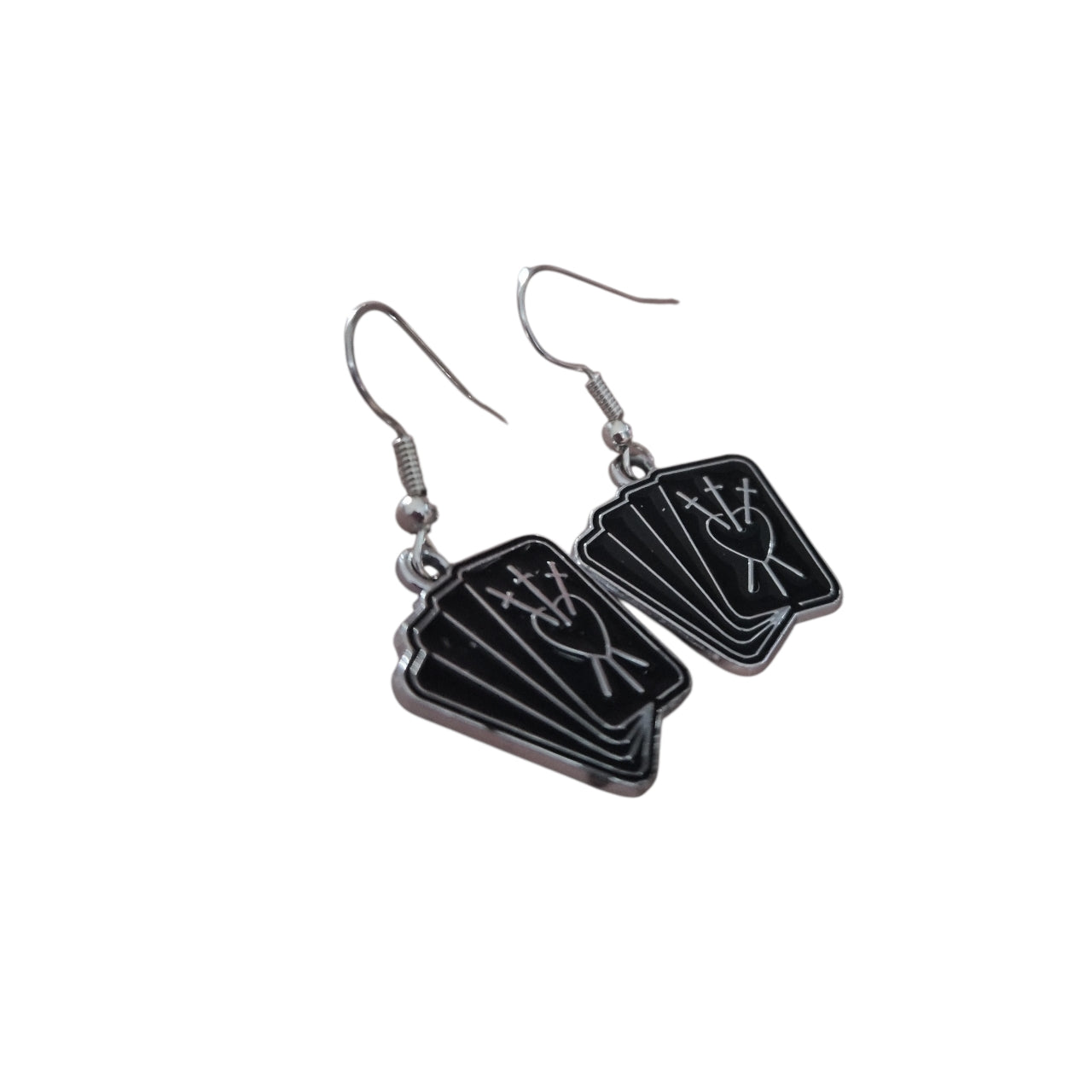 Mystic charm earrings - Tarot heartbreak edition
