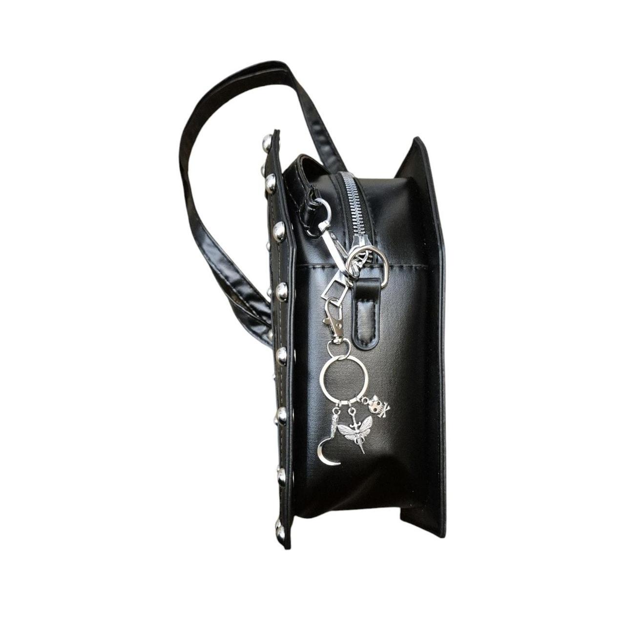 Pirate charm coffin crossbody bag