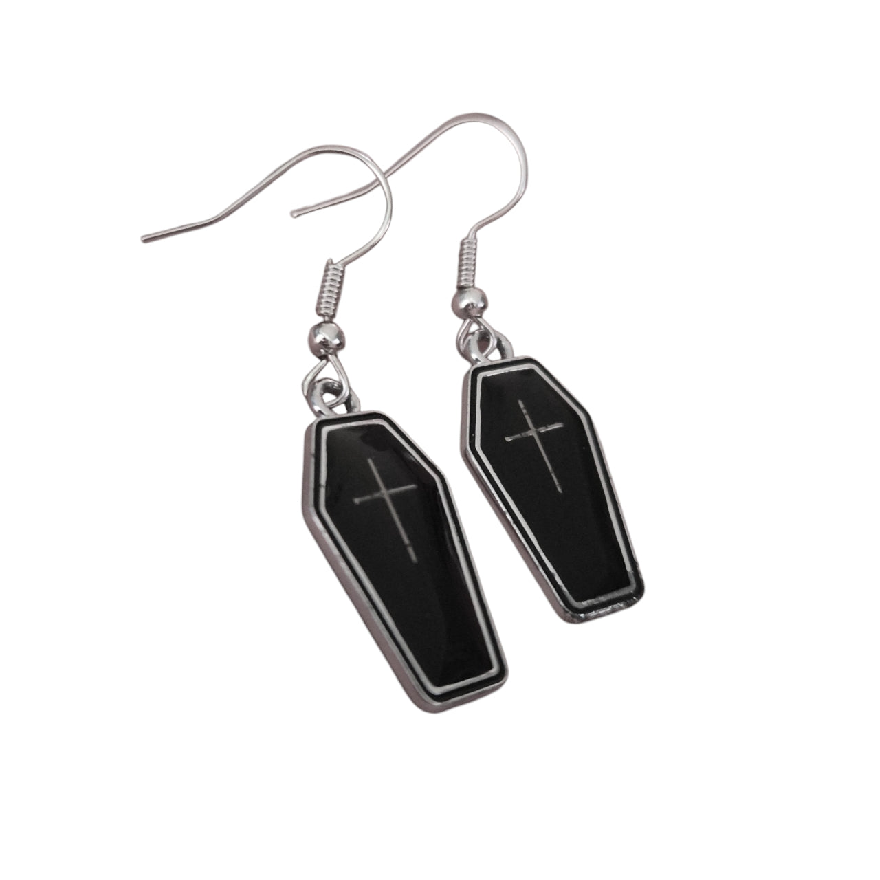 Mystic charm earrings - Coffin cuties edition